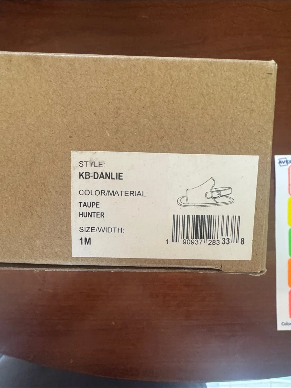 Lucky Brand Beige Snake-Print Baby Socks